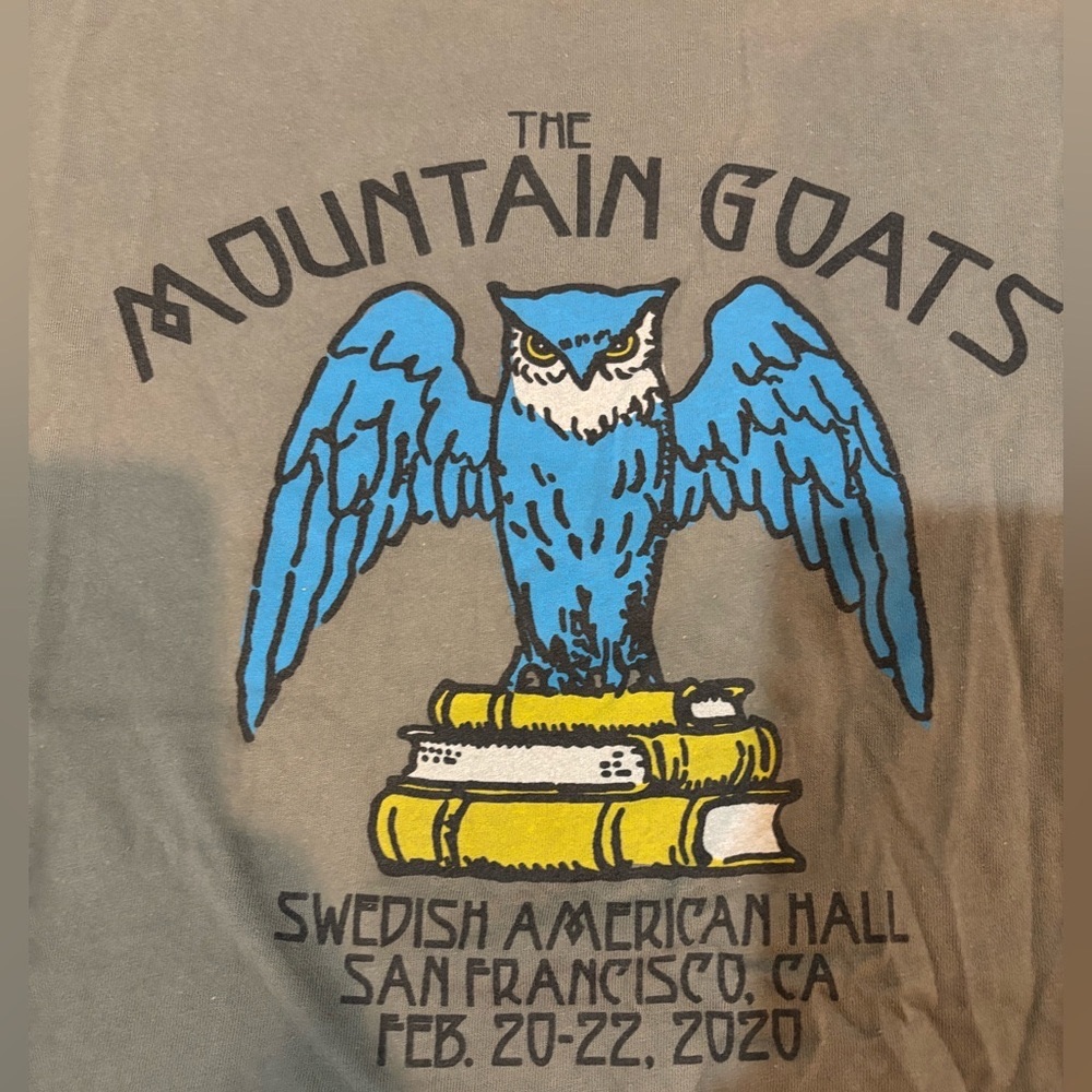 The Mountain Goats Tour T-shirt